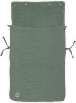 Jollein Voetenzak Voor Autostoel & Kinderwagen - Basic Knit - Forest Green -Babyproducten Verkoop 888x1200