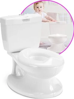 Casteleyn - Plaspotje - WC Potje - Toilet Trainer - Kinder Toilet - Met Geluid - Tot 21KG - Wit