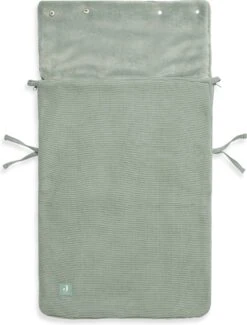 Jollein Voetenzak Voor Autostoel & Kinderwagen - Basic Knit - Forest Green -Babyproducten Verkoop 913x1200