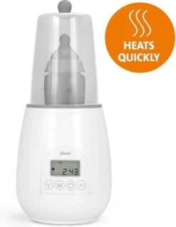 Alecto BW-700 - Snelle Digitale Flessenwarmer 500W Voor Opwarmen, Steriliseren En Ontdooien - Inclusief Stoomkap - Bediening Via Display - Wit -Babyproducten Verkoop 933x1200 1
