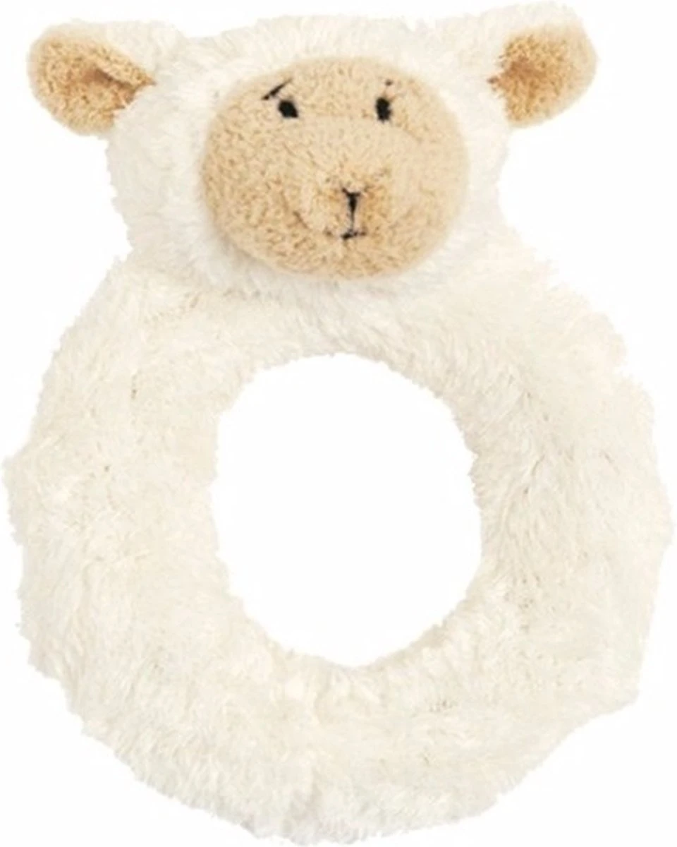 Happy Horse Schaap Lammy Rammelaar - Wit - Baby Cadeau 4 Happy Horse Schaap Lammy Rammelaar - Wit - Baby Cadeau - Afbeelding 2